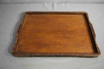 Vintage Wooden Tray -(16' X 22' )