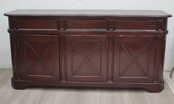 The Sterling Collection Mahogany Buffet Credenza