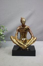 Vintage Sondra Carol Seated Ballerina Sculpture For Austin Productions