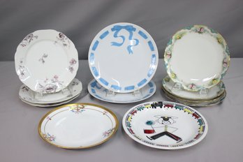 Group Of 12 China Plates