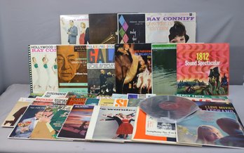 Group Lot Of Vintage Vinyl Record Albums
