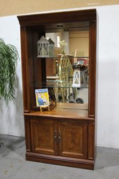 Stanley Furniture Illuminated Display Cabinet- 2 Of 2