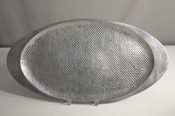 Vintage Fish Serving Platter Cast Aluminum 21'x 12'