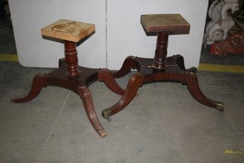 Pair Of Dining Table Base -26.5' & 24.5'