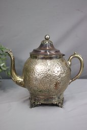 Vintage  Arts & Crafts Beaten Teapot