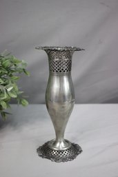 10.25' Silver-plated Vase