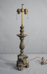 Vintage Baroque Style 2 Bulb Lamp