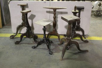 Group Lot Of Seven (7) Table Base