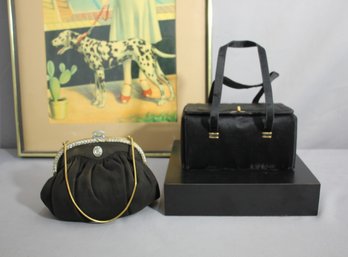 Vintage Evening Clutches - Elegant Black Collection