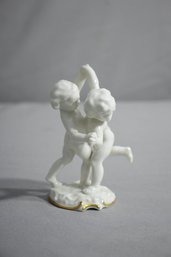 Two Cherubs Dancing Porcelain Figurine By Hutschenreuther/Karl Tutter Germany