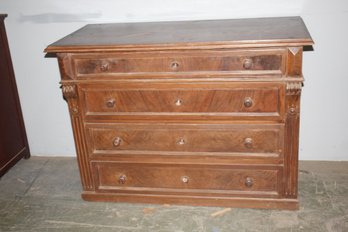 Vintage Italian Renaissance-Revival Style Chest Of Drawers