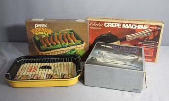 Vintage Never Used Cooking Ware In Original Boxes