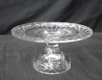 Waterford Crystal Cake Stand With Intricate Design