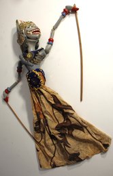 Vintage Thai Hand Made Wooden Puppet