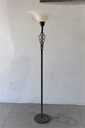 Art Nouveau  Style Twist Floor Lamp