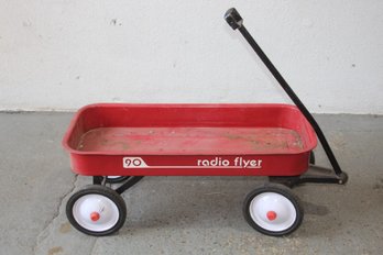 Vintage Radio Flyer 90 Little Red Wagon