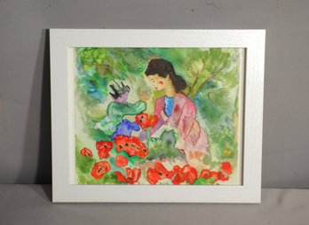 Enchanting Garden: Watercolor Print