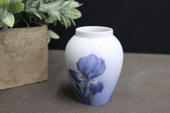 Danish Art Nouveau-style Porcelain Vase Made In Denmark