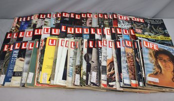 Group Lot Of Vintage LIFE Magazines - Box H