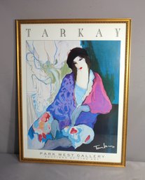 ' By Itzchak Tarkay - Colorful Figurative Print