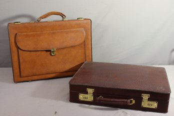 Two Vintage Briefcases