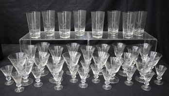 Collection Of Glassware