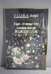 'Flora Destijds' - Vintage Rijksmuseum Exhibition Poster, 1982