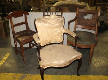 Assorted Lot Of Chairs