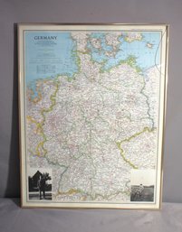 Germany - National Geographic Map From September 1991