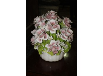Large Capodimonte Centerpiece -some Loss -shown On The Photo-18'