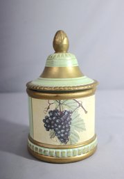 Vintage Florentine Ceramic Apothecary Jar