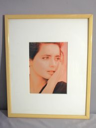 Framed Print Of A Woman