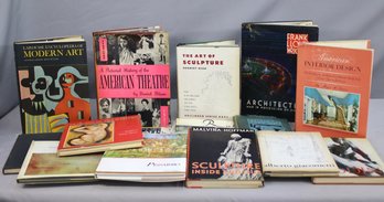 Great Mixed Lot Of Art, Architecture, Sculpture, And Design Books