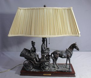 'Victorian Journey' - Metal Vintage Horse Carriage Lamp From The Rosa Collection