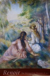 Renoir 'in The Meadow' Metropolitan Museum Poster Print, Framed