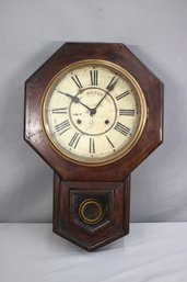 B A Madras Watch Co Wall Clock