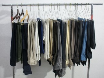 Rack I---assorted Lot Of Men's Pants -size Range