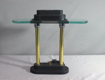 1980's Vintage Postmodern  Robert Sonneman Style Desk/Table Lamp