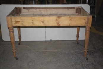 Old Rustic Farmhouse Table Base