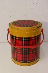 Vintage Skotch Kooler By Hamilton 4 Gallon De Luxe Red Plaid Picnic Cooler