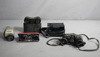 Vintage Optics Collection: Binoculars And Viewers