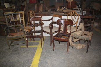 Assorted Lot Of Chairs -(8)