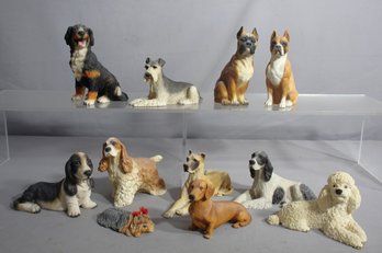 Charming Canine Collection: Assorted Dog Figurines