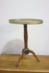 French  Oval Side Table- See Photos For Condition