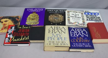 Group Lot Of Jewish Themed Books