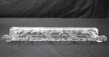 Bamboo By Godinger Shannon Crystal Bamboo Stalks 18.25' Charcuterie Tray