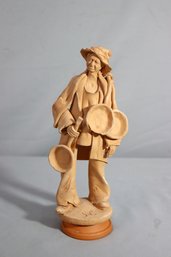 Vintage Handmade Itinerant Pot & Pan Tinker Terracotta Figurine