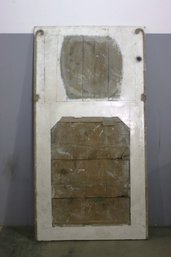 Vintage Rustic Wooden Door/Frame Panel - See Photos For Condition