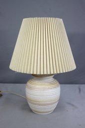 TEXTURED PLASTER LAMP