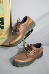 Ecco TRACK 25 LOW Lace Up Bison Leather Waterproof Gore Tex Comfort Shoes